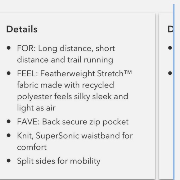 Athleta Run With It Skort White SIZE small - Picture 14 of 15